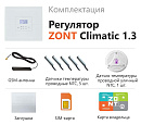 ZONT Climatic 1.3 Погодозависимый автоматический GSM / Wi-Fi регулятор (1 ГВС + 3 прямых/смесительных) с доставкой в Екатеринбург